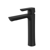 Смеситель  для раковины высокий Lemark Ursus LM7209BL чёрный