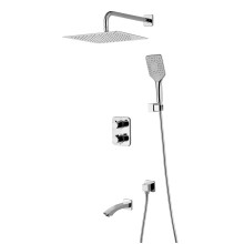 Смеситель для ванны и душа, встраиваемый, термостатический Lemark Yeti LM7842C  