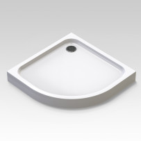 Душевой поддон Veconi Tezeo acrylic TZ-01, 800x800x140, акрил, белый