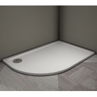Душевой поддон Veconi Tezeo stone TZ-11R, 1000x900x30, искусственный камень, белый Душевой поддон Veconi Tezeo stone TZ-11R, 1000x900x30, искусственный камень, белый