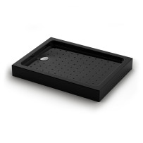 Душевой поддон Veconi Tezeo acrylic TZ-54B, 1200x800x150, акрил, черный