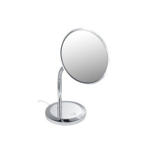 Косметическое зеркало с подсветкой настольное хром Keuco Elegance 17677019000