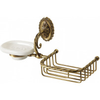 Мыльница решетка настенная Migliore Edera ML.EDR-60.326.DO, золото