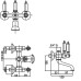 Смеситель Caprigo Adria Classic 03-019-crm для ванны с душем