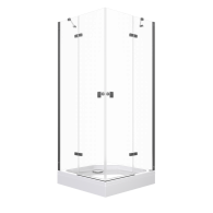Душевое ограждение Дельта-Хром, 90*90*190 , с поддоном, квадрат Щ0000054215 Душевое ограждение Дельта-Хром, 90*90*190 , с поддоном, квадрат Щ0000054215