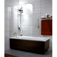 Шторка на ванну Radaway Torrenta PND 120 L прозрачное стекло