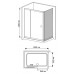 Душевой уголок RGW Classic CL-45 120x80 см