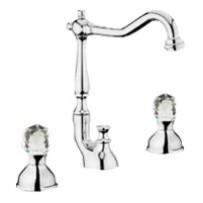 Смеситель Webert Karenina KA750202 chrome/gold
