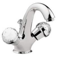 Смеситель Migliore Axo Swarovski ML.AXO-634F.CRDO, хром/золото