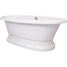 Ванна из искусственного камня Marmo Bagno Аззуро 180x90