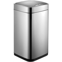 Ведро для мусора Weltwasser WW Rone MT 28L хром матовый