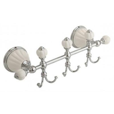 Крючок Migliore Olivia ML.OLV-60.639.BI.CR на планке, хром Крючок Migliore Olivia ML.OLV-60.639.BI.CR на планке, хром