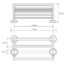 Полка Bemeta Omega 104219072