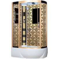 Душевая кабина Niagara Lux 120x80 7712GL золото
