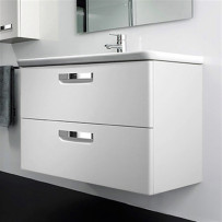 Тумба под раковину подвесная Roca Gap 70 белая