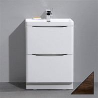 Раковина с тумбой BelBagno Ancona-N 60 rovere more напольная