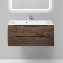 Тумба под раковину подвесная BelBagno Marino 100 rovere moro
