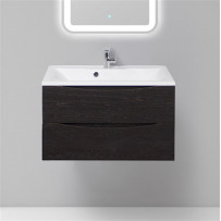 Тумба под раковину подвесная BelBagno Marino 80 rovere cioccolato amaro