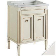 Раковина с тумбой Caprigo Albion Promo 60 bianco-grigio