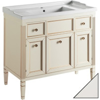 Раковина с тумбой Caprigo Albion Promo 90 bianco-grigio