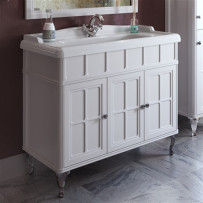 Раковина с тумбой Caprigo Borgo 100 bianco-grigio