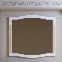 Зеркало для ванной Opadiris Лаура 120 белое