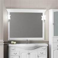 Зеркало для ванной Opadiris Риспекто 120 белое матовое Z0000012656