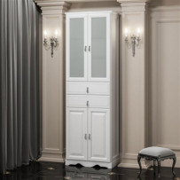 Пенал-шкаф Opadiris Риспекто 60 белый матовый Z0000012640