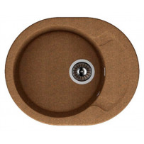 Мойка из мрамора Dr. Gans Berta 580 терракот 25.040.B0580.406