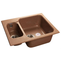 Мойка из мрамора GranFest Standart GF-S615K терракот