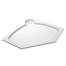 Душевой поддон Cezares TRAY-S-P-90-56-W пятиугольный