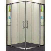 Душевой уголок RGW Hotel HO-312 110x110 см с полками