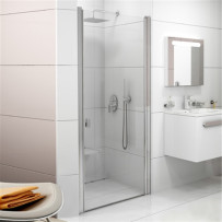 Душевая дверь Ravak CSD1-80 Transparent, профиль блестящий