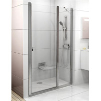 Душевая дверь Ravak CSD2-110 Transparent, профиль блестящий