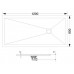 Душевой поддон RGW Stone Tray ST-0128W 80х120 с сифоном