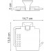 Держатель туалетной бумаги Wasserkraft Wern K-2525