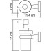 Дозатор жидкого мыла Wasserkraft Lippe K-6599