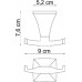 Крючок Wasserkraft Wern K-2523D двойной