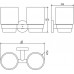 Стакан Elghansa Kentucky KNT-420 двойной