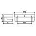 Полка Keuco Collection Moll 12758 белый Полка Keuco Collection Moll 12758 белый