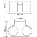 Стакан Wasserkraft Kammel K-8328D двойной