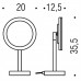 Косметическое зеркало Colombo Complementi B9750