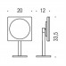 Косметическое зеркало Colombo Complementi B9755