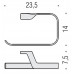 Полотенцедержатель Colombo Alize B2531