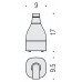 Дозатор жидкого мыла Colombo Alize B9331