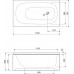 Акриловая ванна Cezares Eco 130x70