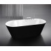 Акриловая ванна BelBagno BB14-NERO/BIA Акриловая ванна BelBagno BB14-NERO/BIA
