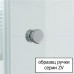 Шторка на ванну Vegas Glass ZV 0160 07 01 профиль матовый хром, стекло прозрачное