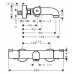 Термостат Hansgrohe Ecostat 1001 CL ВМ 13201000 для ванны с душем