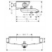 Термостат Hansgrohe Ecostat Select 13141000 для ванны с душем